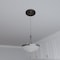 Ekena Millwork Berkshire PVC Medallion (Canopies up to 4 1/2"), 10"OD x 3 1/2"ID x 3/4"P, Metallic Rustic Mist CMP10BEERU - alternate 8